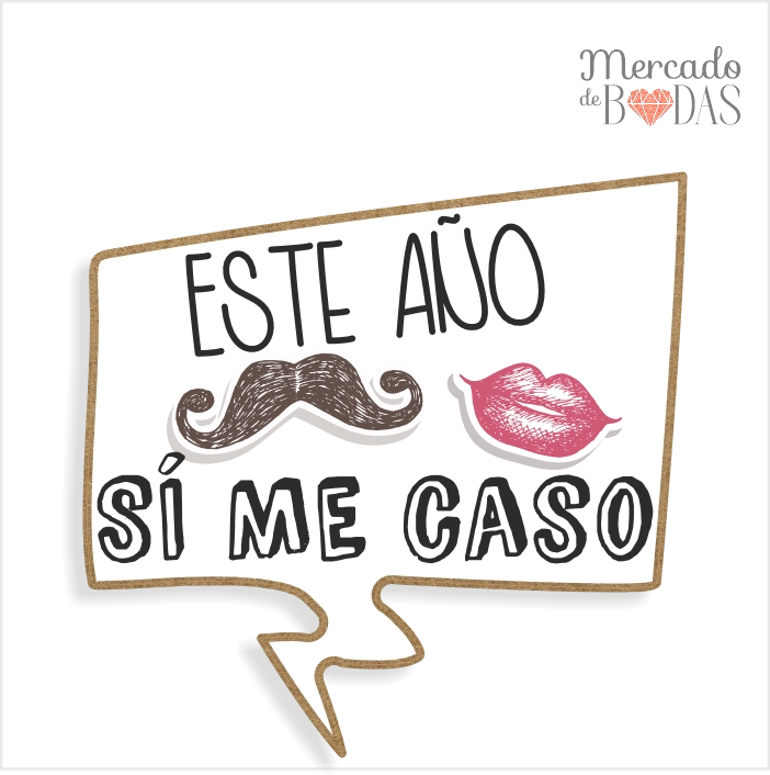 Carteles para fotos de boda motivo 1a