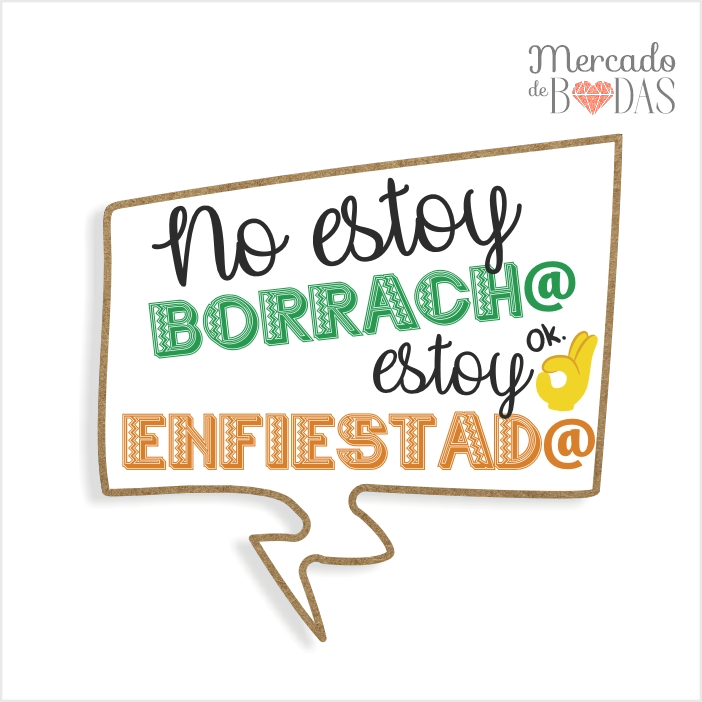 Carteles para fotos de boda motivo 3b