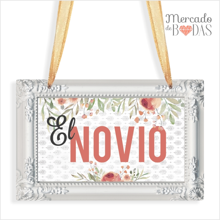 Decoracion sillas boda marco novio