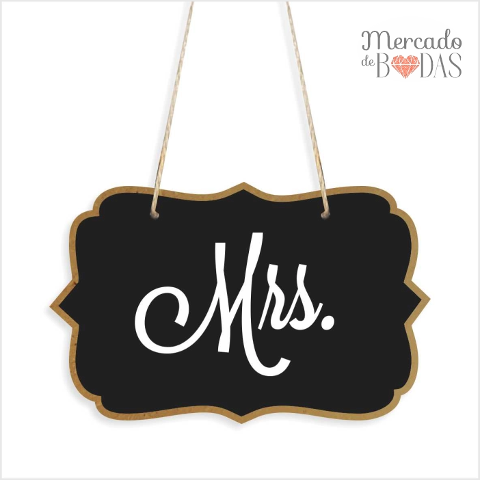 Decoracion sillas boda mrs negro