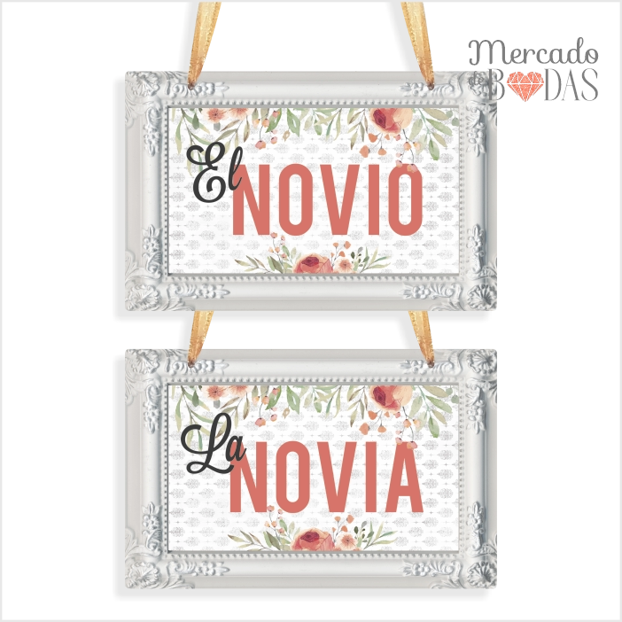 Decoracion sillas boda tipo marco