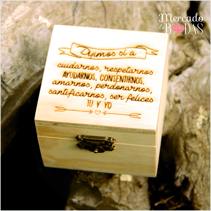 PORTA ARGOLLAS BODA DIJIMOS SI 1