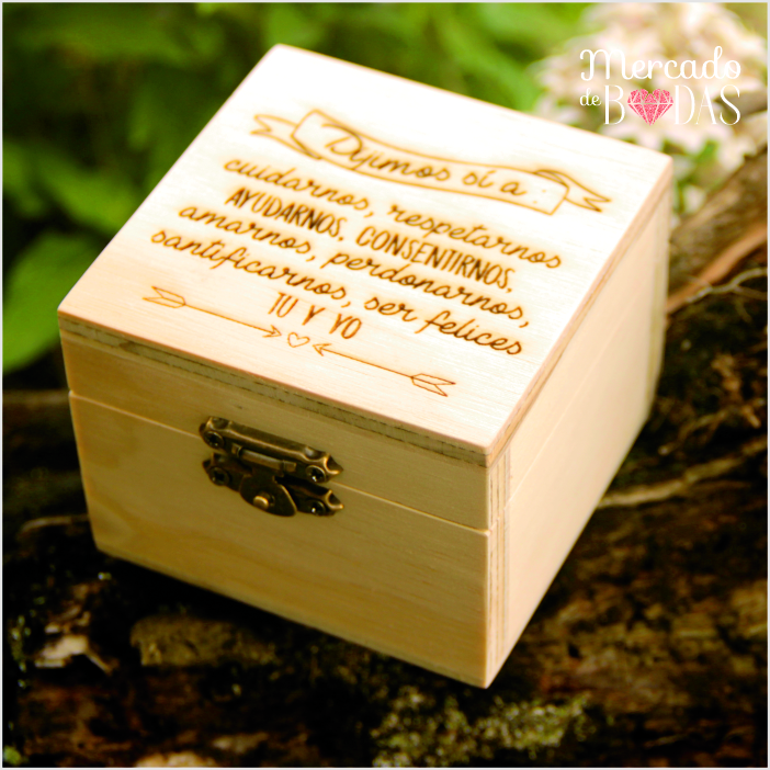 PORTA ARGOLLAS BODA DIJIMOS SI 2