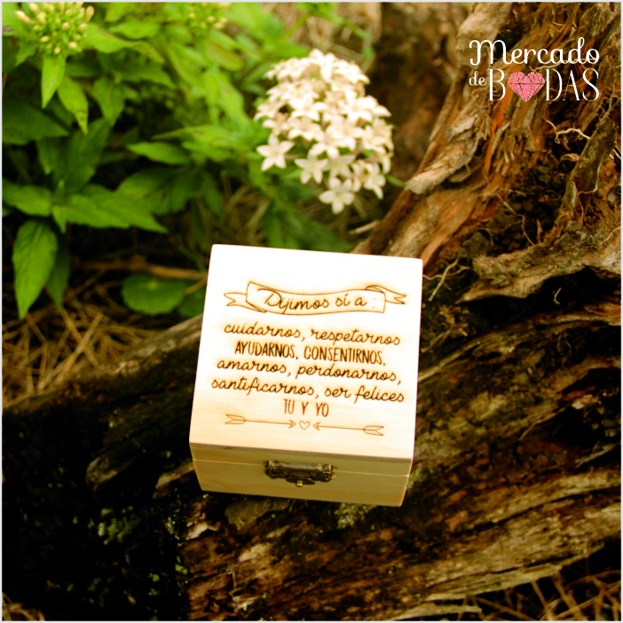 PORTA ARGOLLAS BODA DIJIMOS SI 6