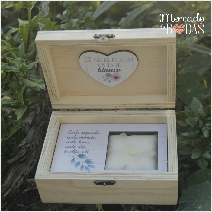 COFRE RELOJ DE COMPROMISO PARA NOVIO 5