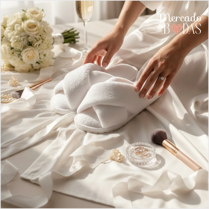 Pantuflas para novia 1