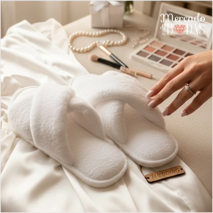 Pantuflas para novia 5